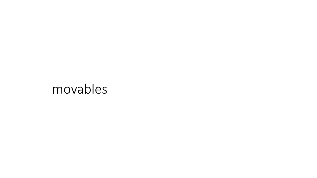 movables