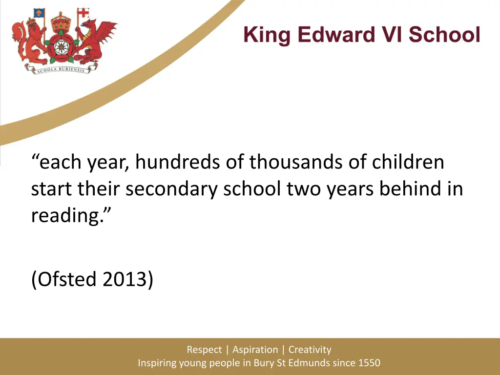 each year hundreds of thousands of children start
