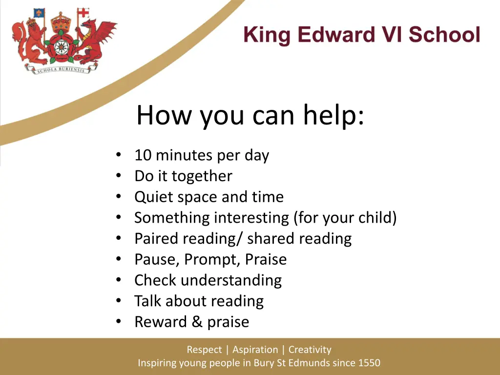 how you can help