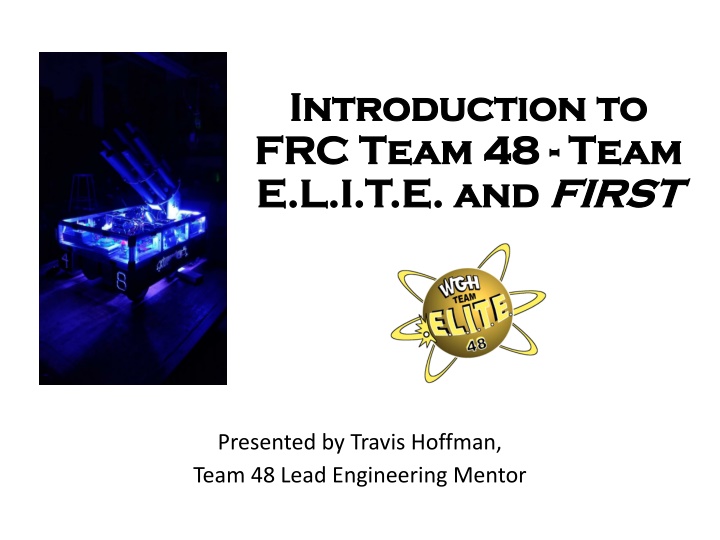 introduction to introduction to frc team
