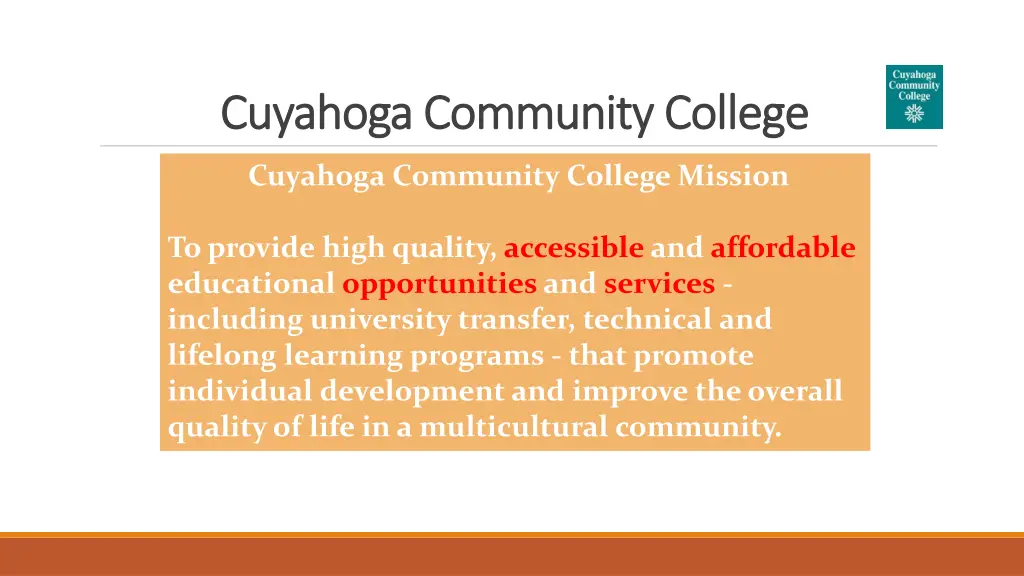 cuyahoga community college cuyahoga community 1