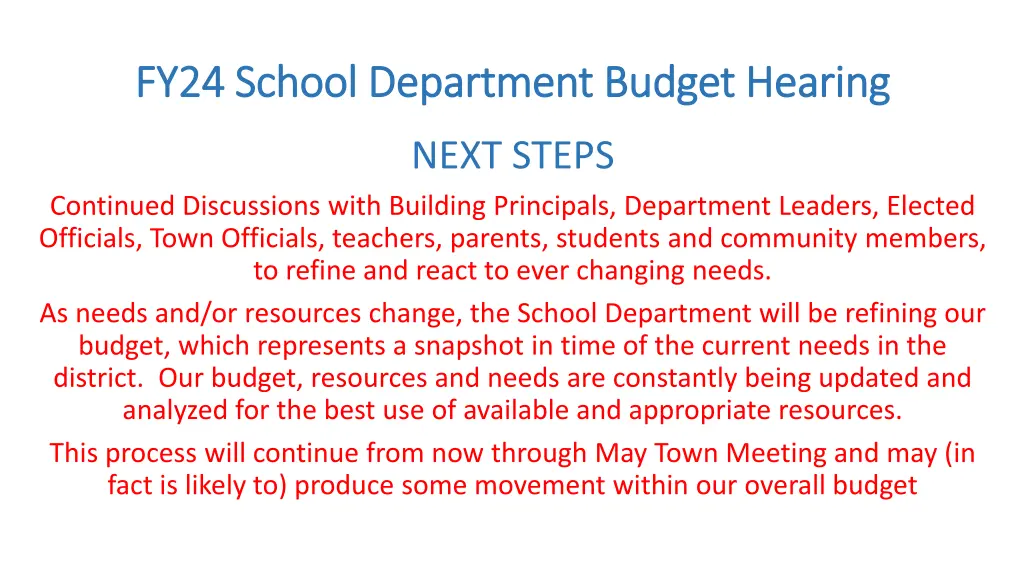 fy24 school department budget hearing fy24 school 12