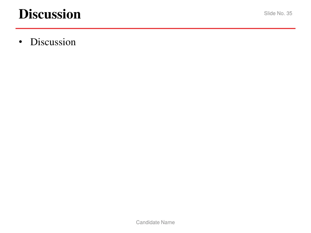 discussion