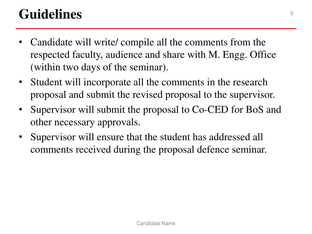 guidelines 1