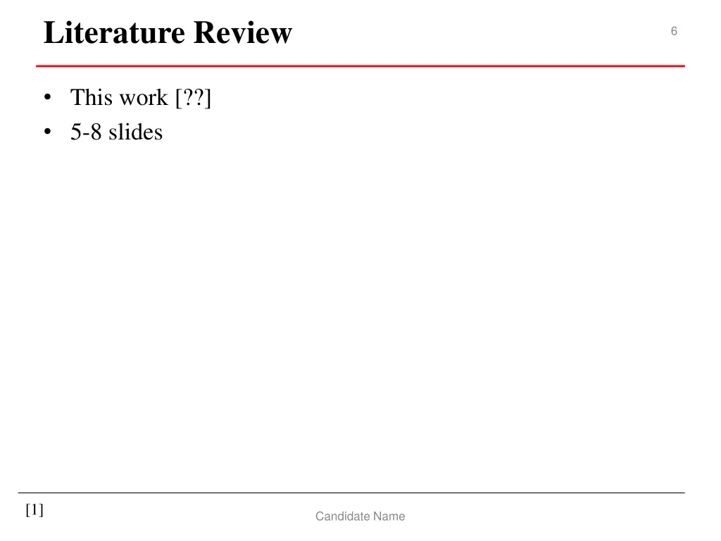 literature review