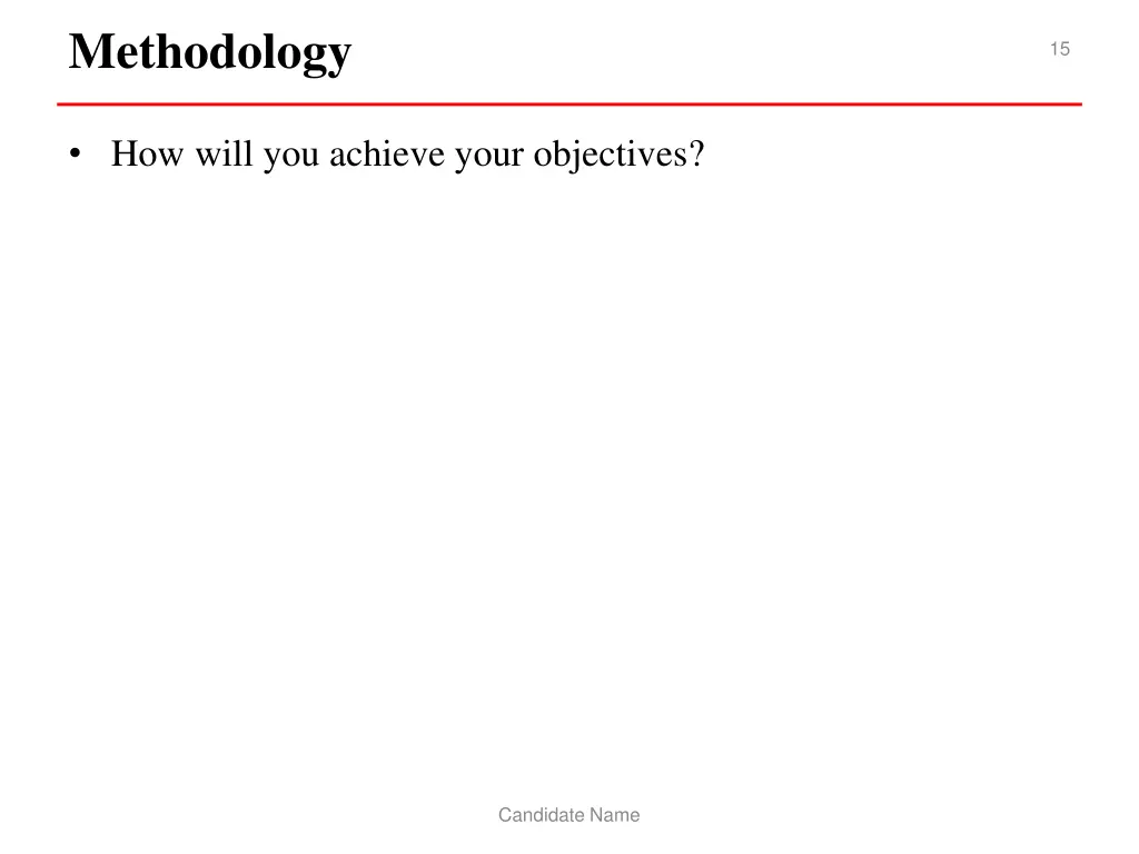 methodology 1