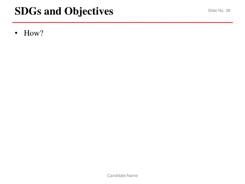sdgs and objectives