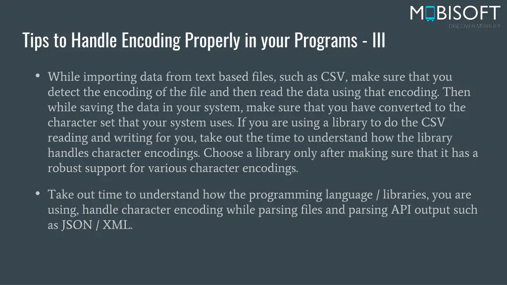 tips to handle encoding properly in your programs 2