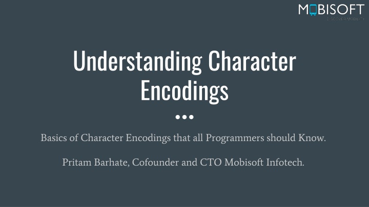 understanding character encodings