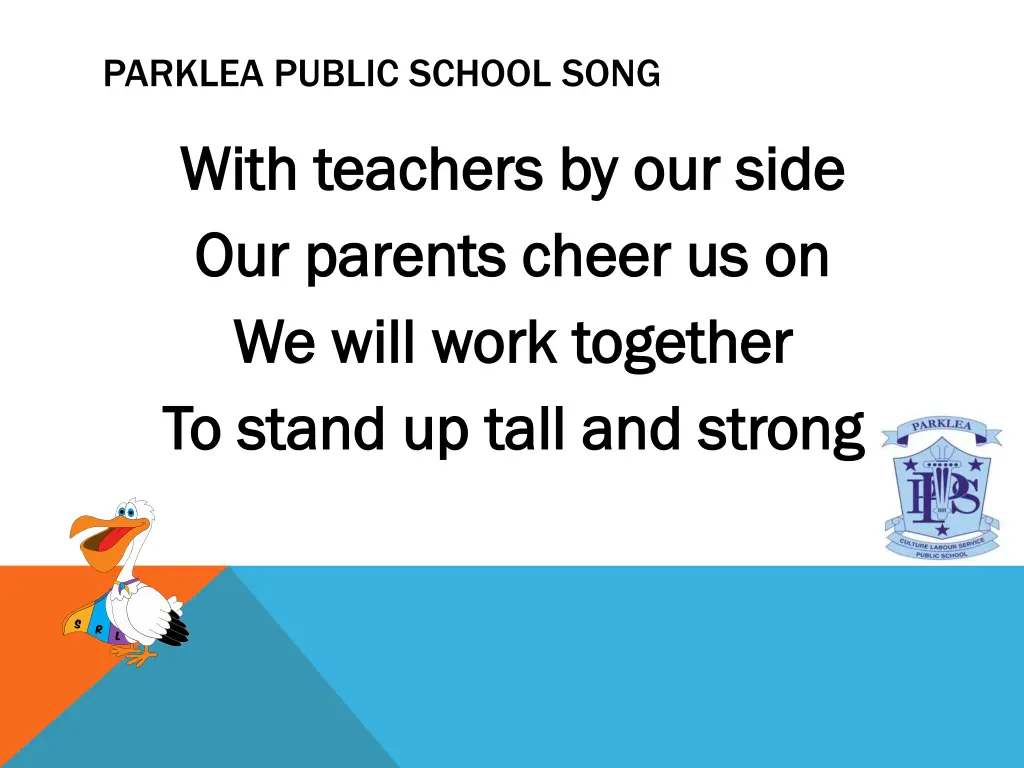 parklea public school song 3