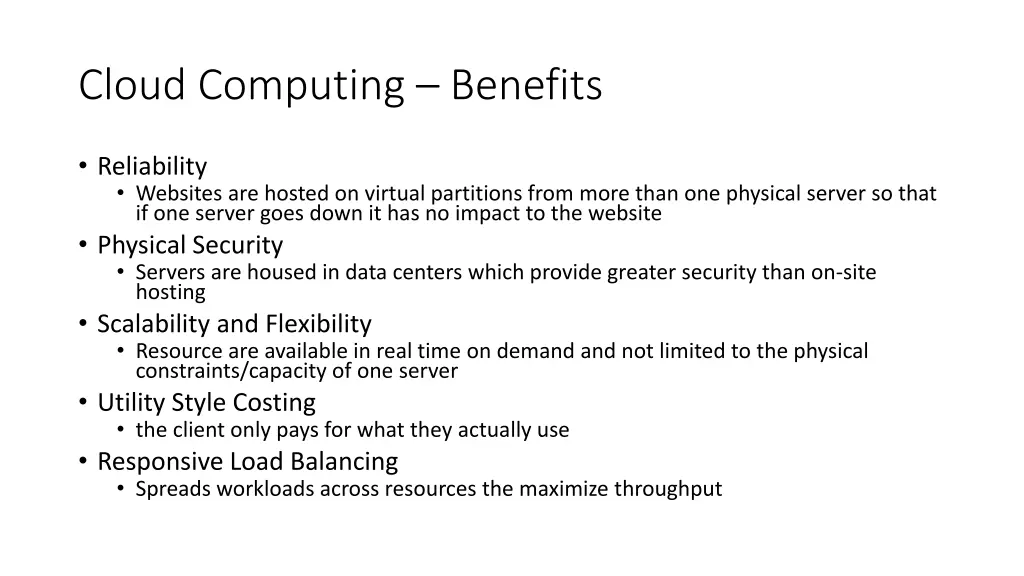 cloud computing benefits