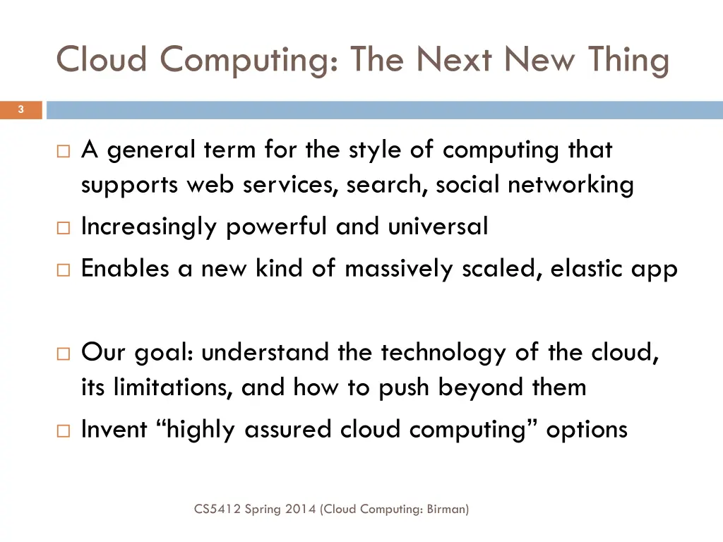 cloud computing the next new thing