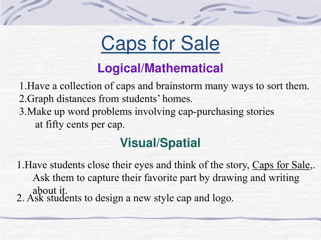 caps for sale 1