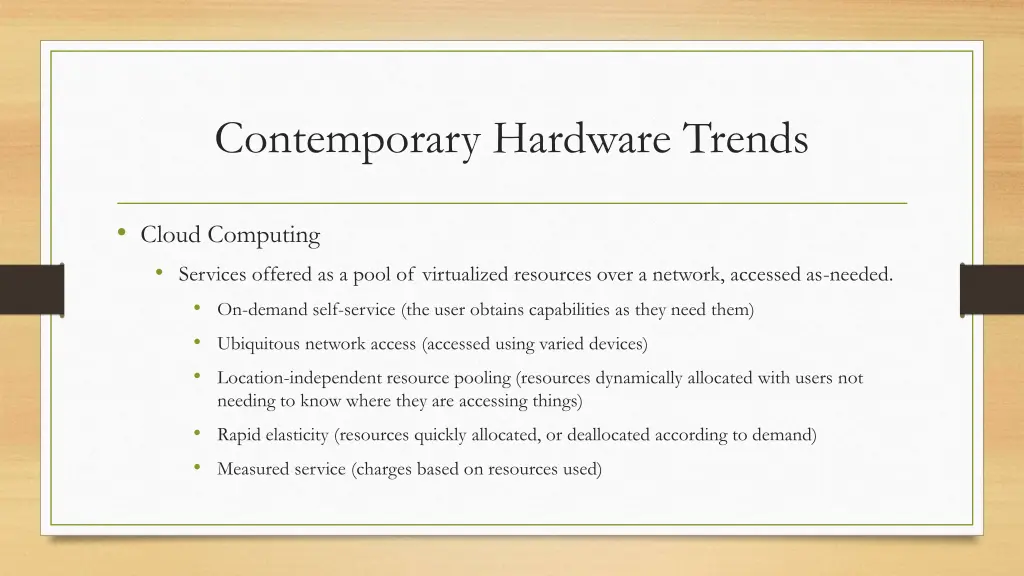 contemporary hardware trends 1