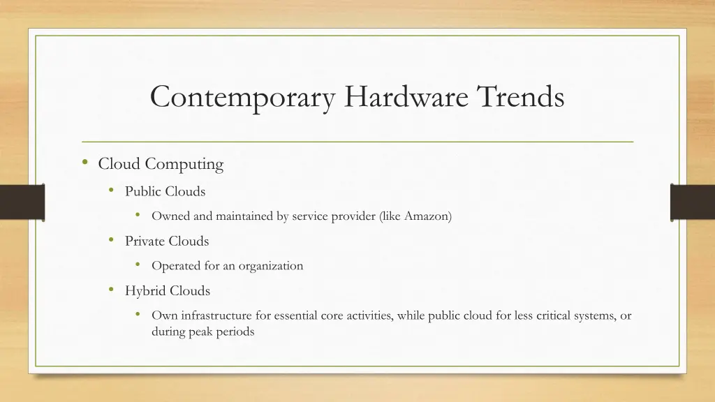 contemporary hardware trends 3