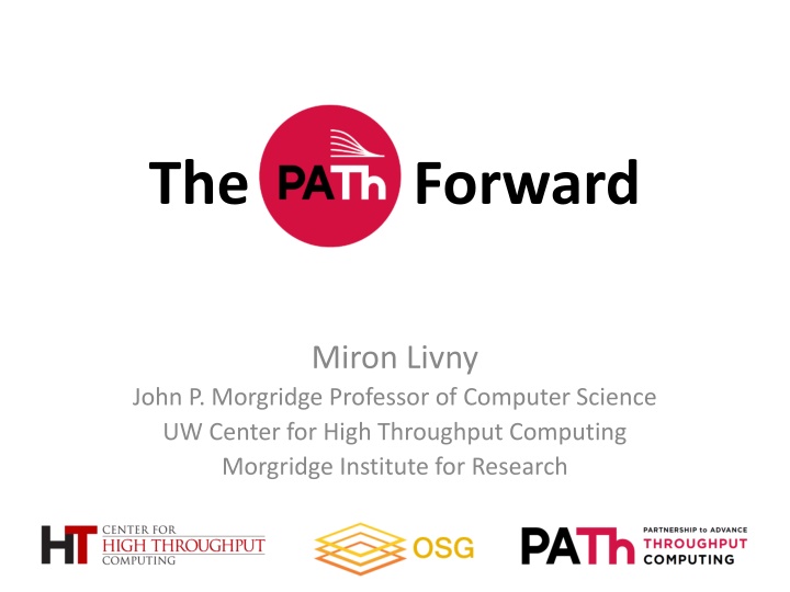 the path forward