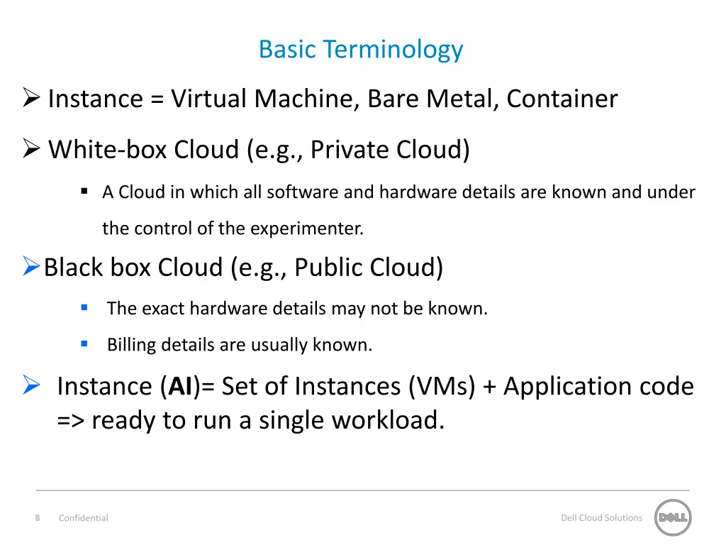 basic terminology