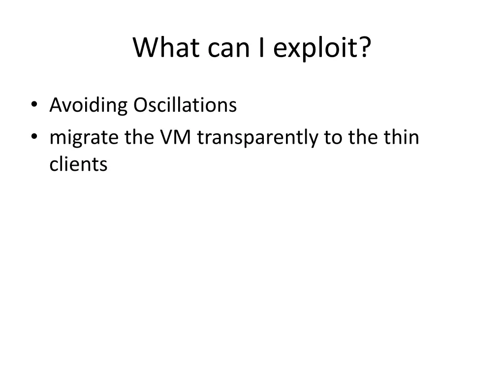 what can i exploit
