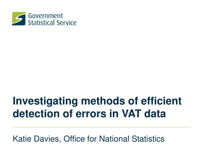 investigating methods of efficient detection