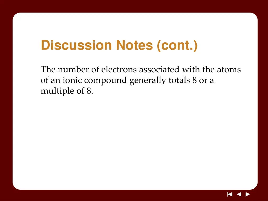 discussion notes cont 2