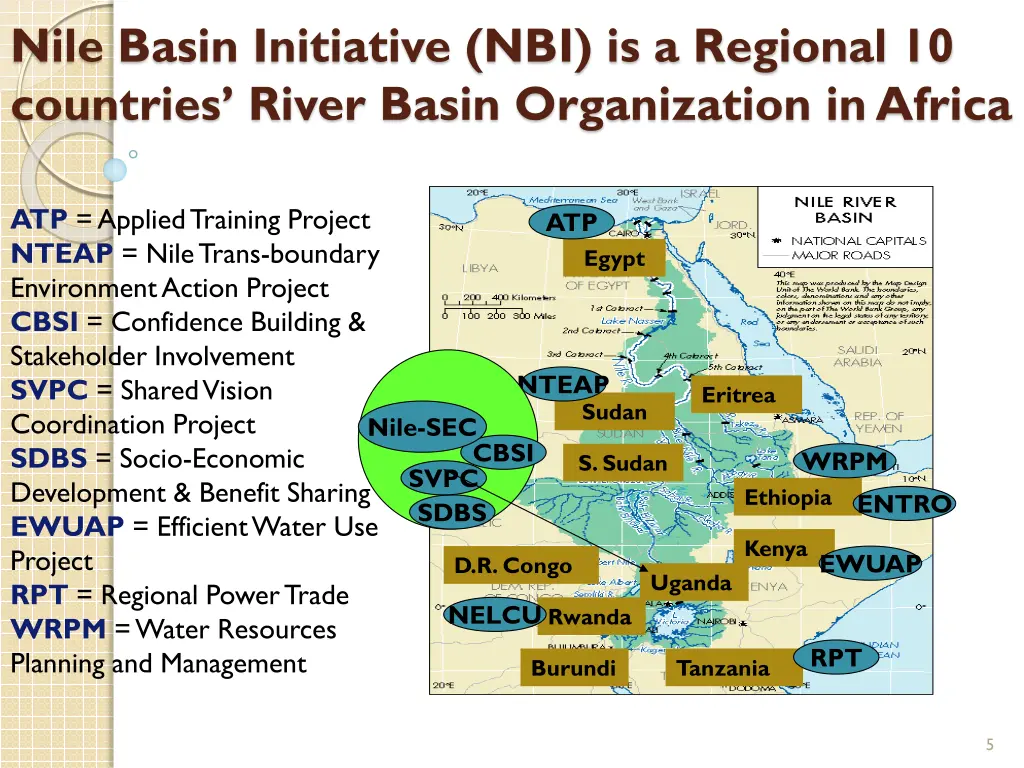 nile basin initiative nbi is a regional