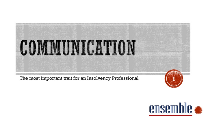 communication
