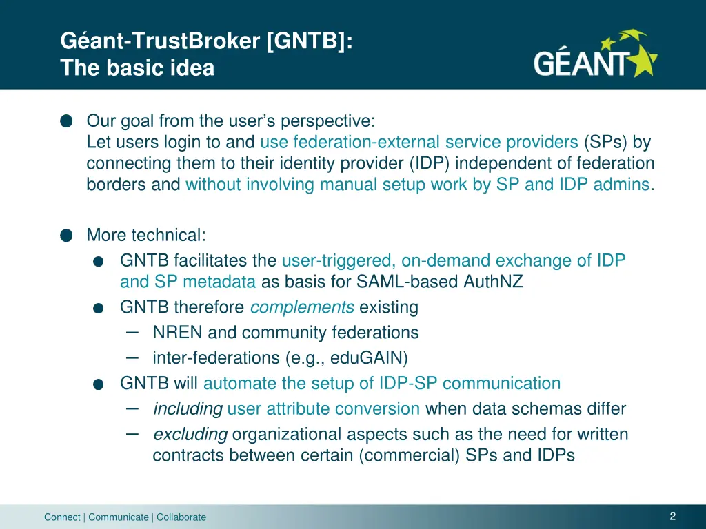 g ant trustbroker gntb the basic idea