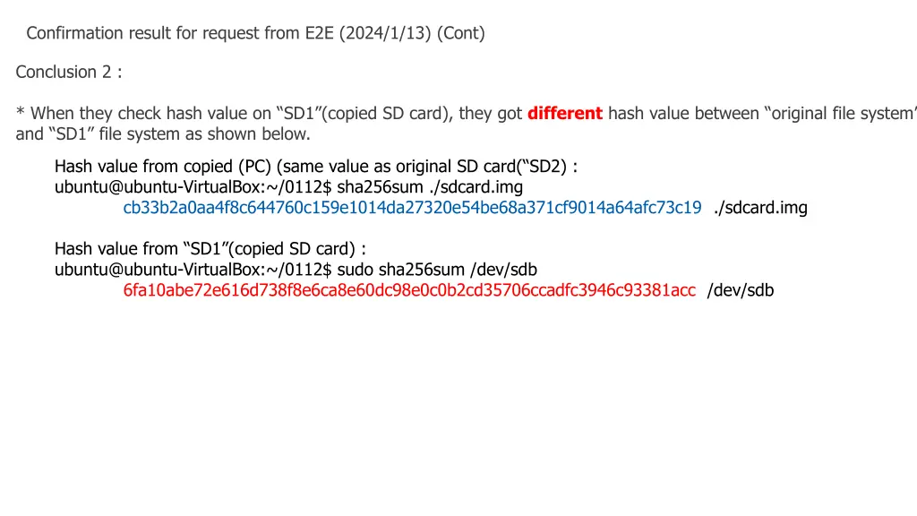 confirmation result for request from e2e 2024 2