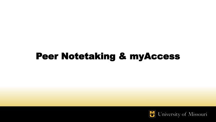 peer notetaking peer notetaking myaccess
