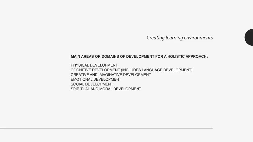 creating learning environments 12