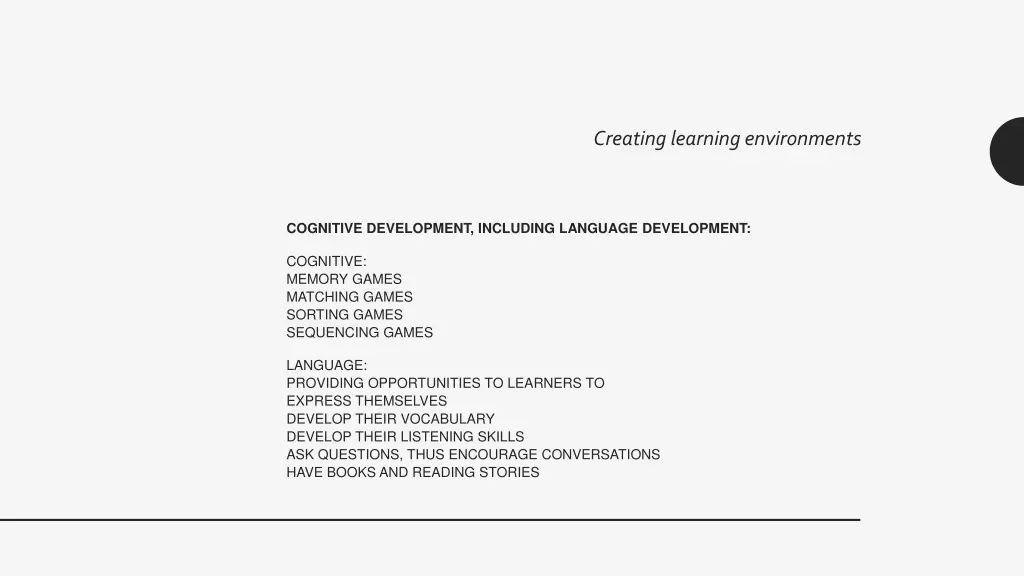creating learning environments 14