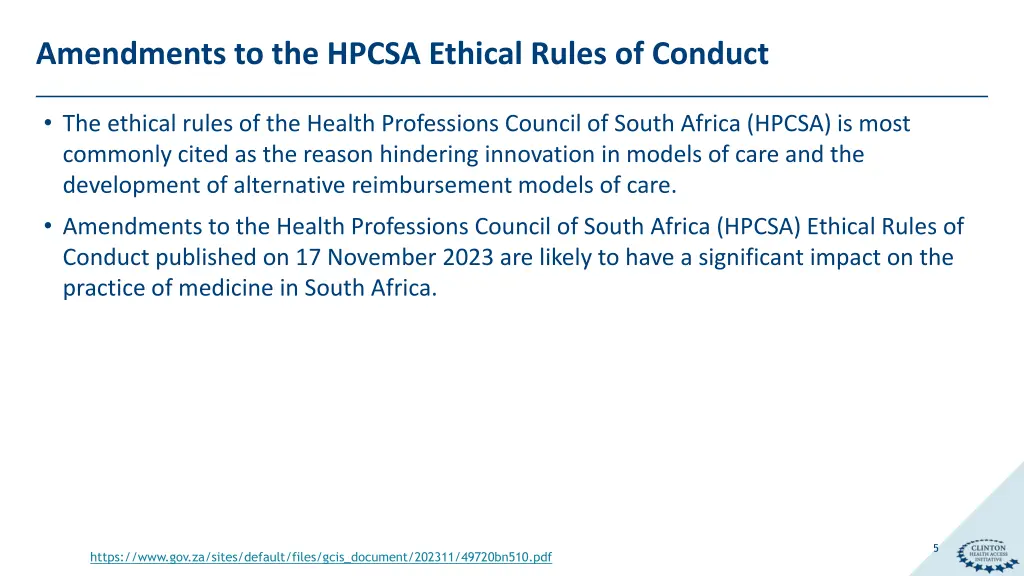 amendments to the hpcsa ethical rules of conduct