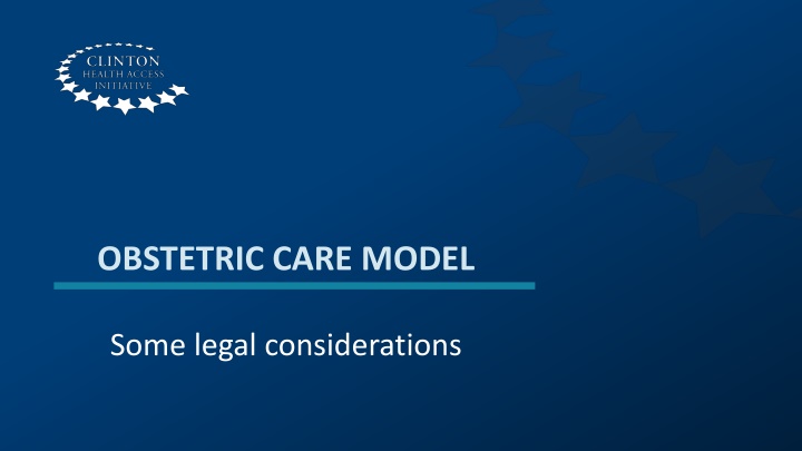 obstetric care model