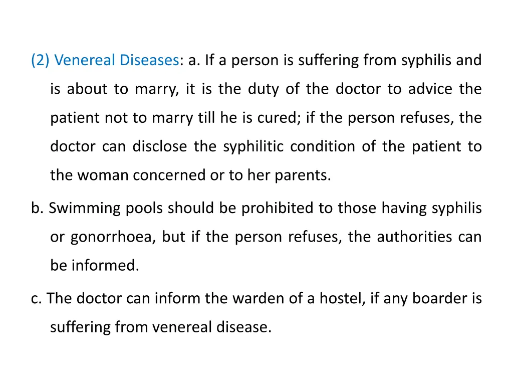 2 venereal diseases a if a person is suffering
