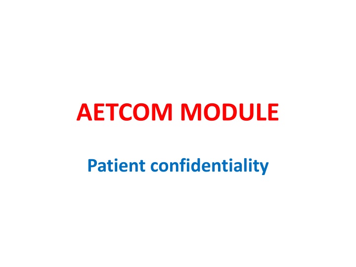 aetcom module