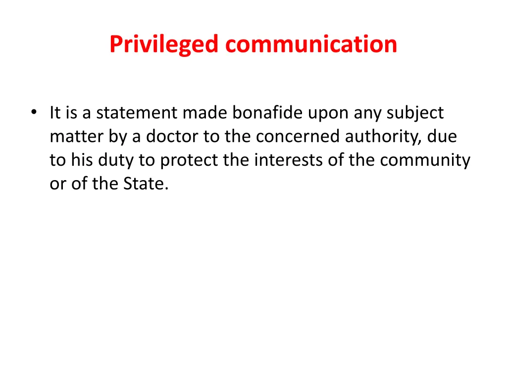 privileged communication