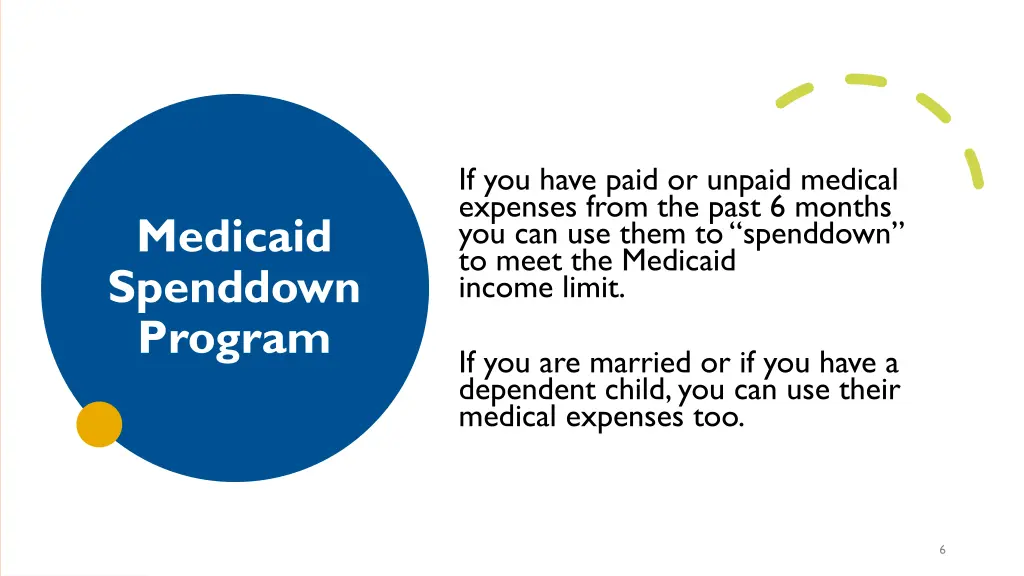if you have paid or unpaid medical expenses from