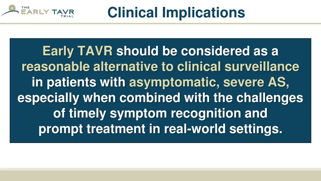 clinical implications