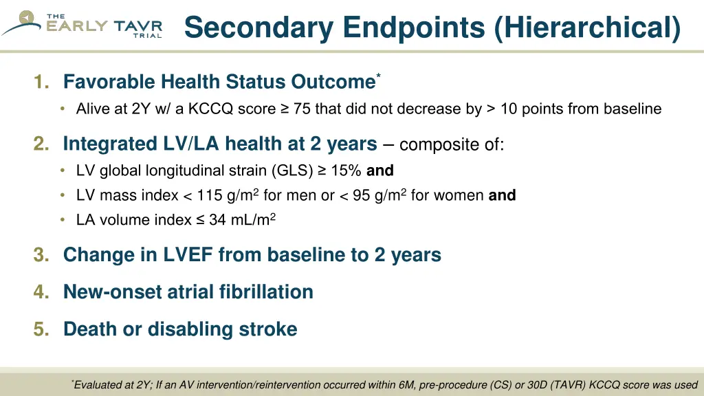 secondary endpoints hierarchical