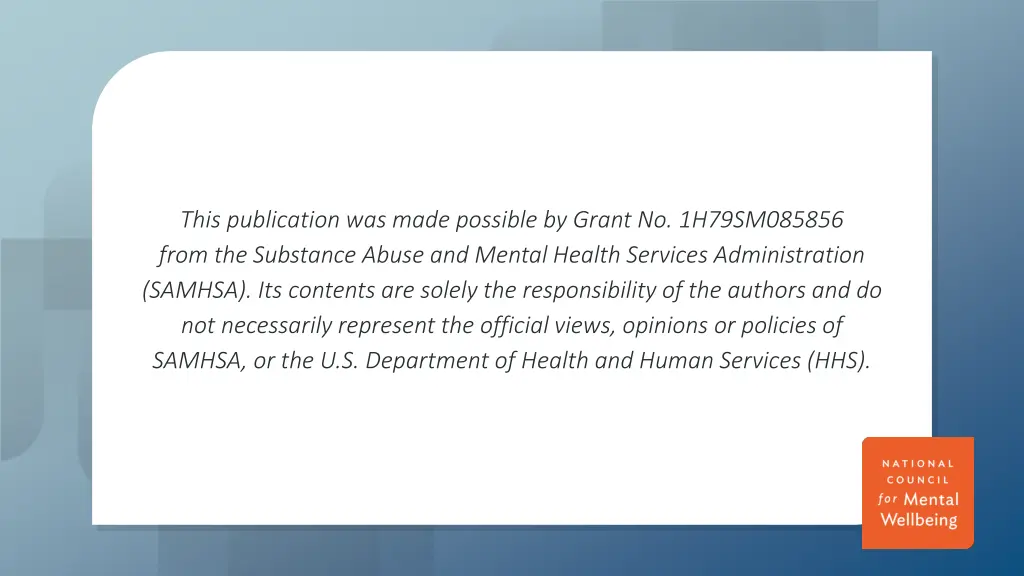 this publication was made possible by grant