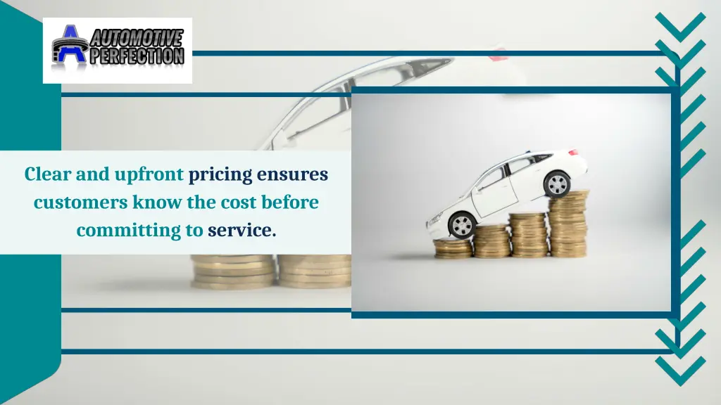 clear and upfront pricing ensures customers know