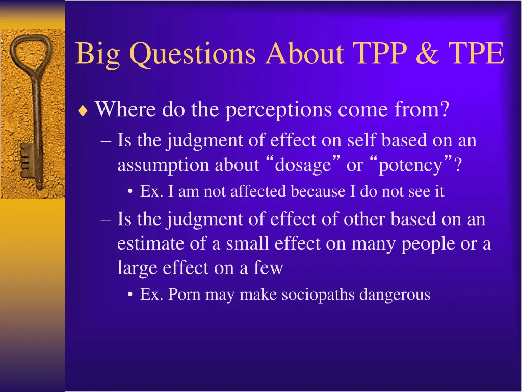 big questions about tpp tpe