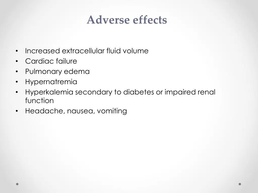 adverse effects 4