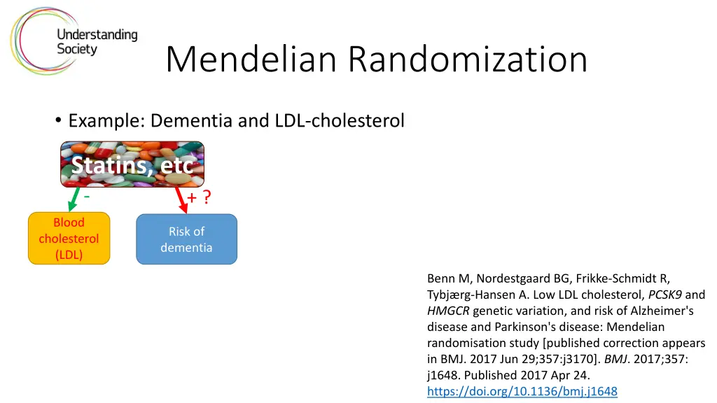 mendelian randomization 1
