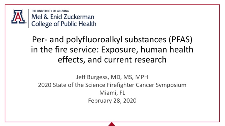 per and polyfluoroalkyl substances pfas