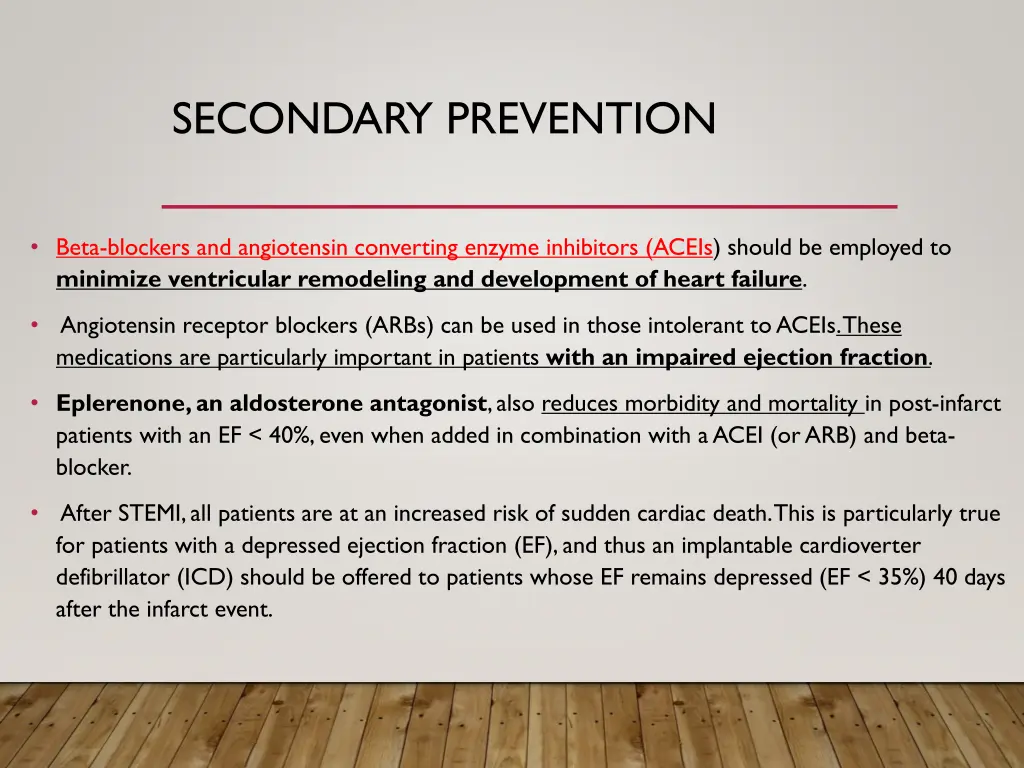 secondary prevention 1