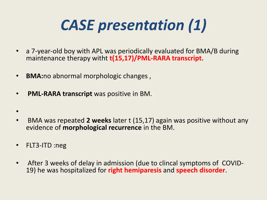 case presentation 1