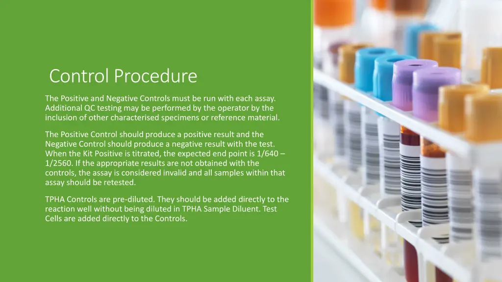 control procedure