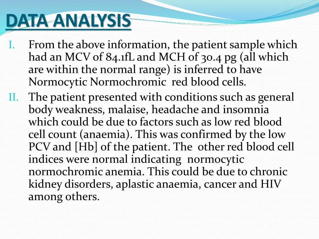 data analysis 1