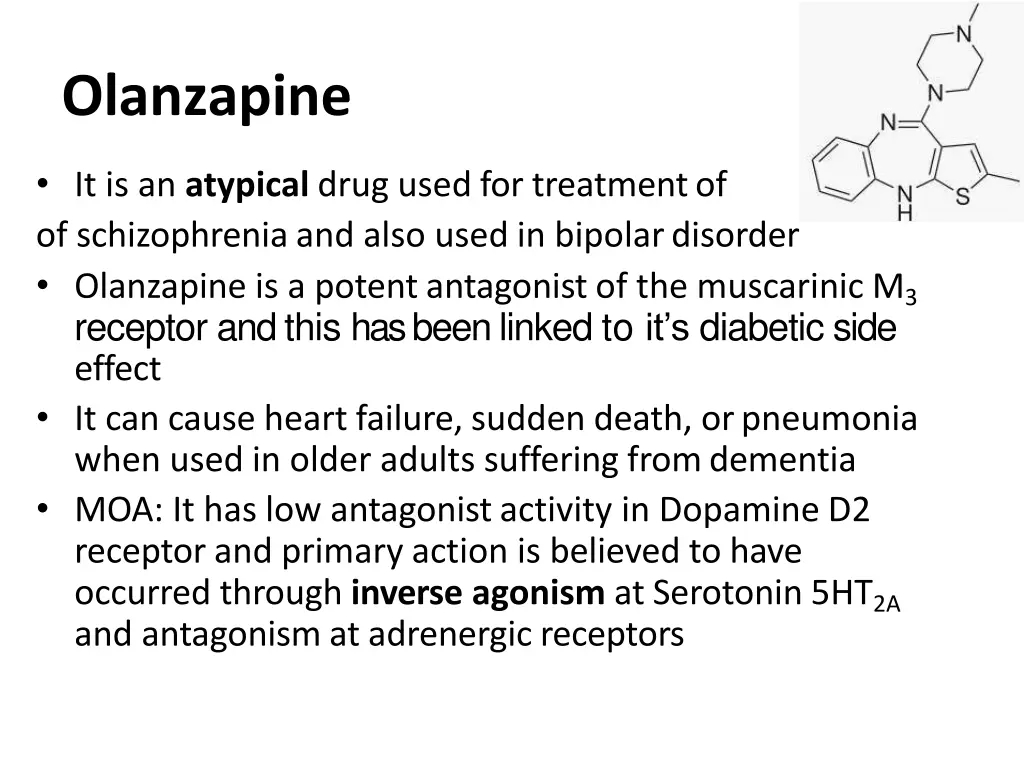 olanzapine